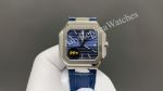PP Factory Patek Philippe Cubitus 5821 Watches Tiffany Blue/Navy Blue Face 9015 Movement 45mm